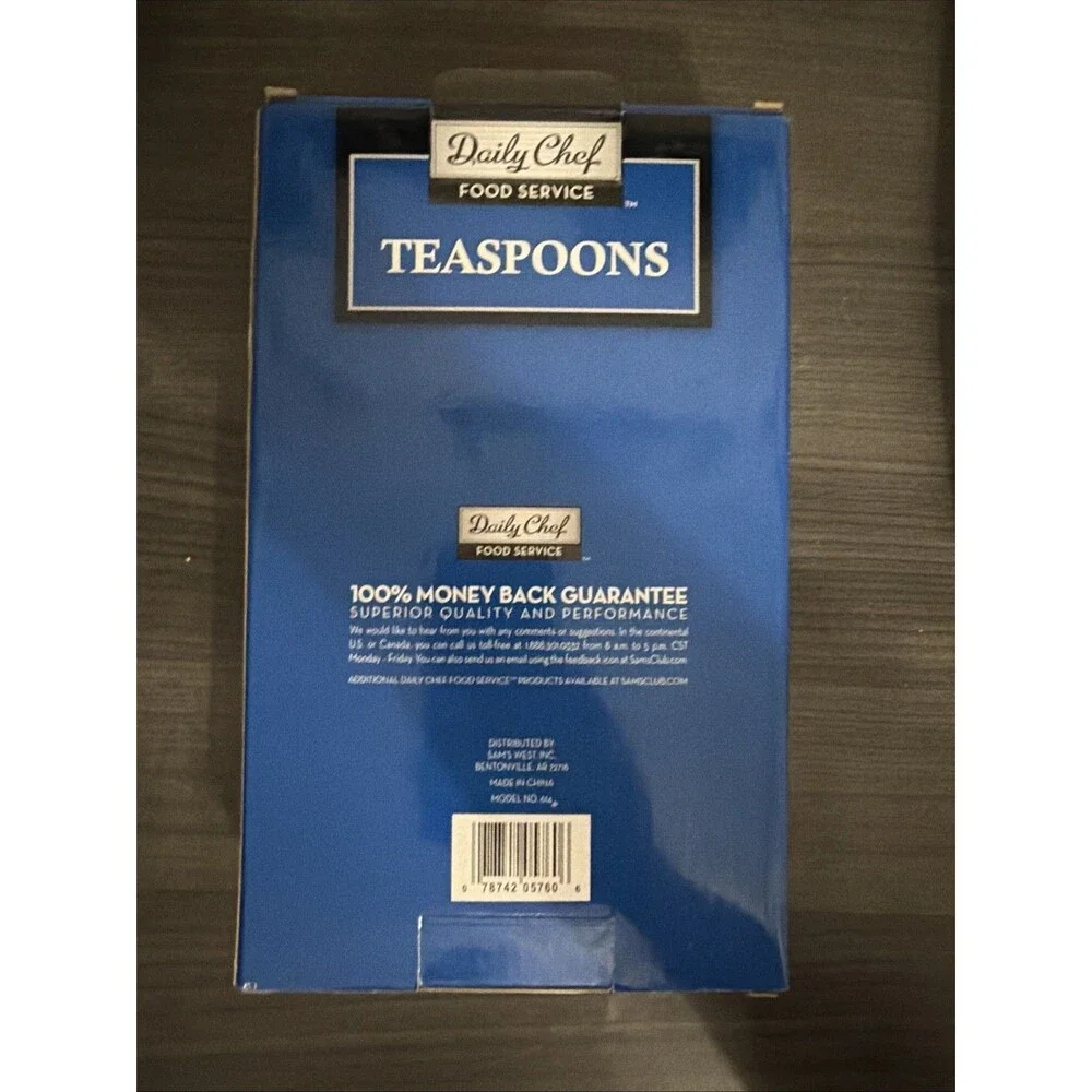 Daily Chef Food Service Stainless Steel Teaspoons 27 ct